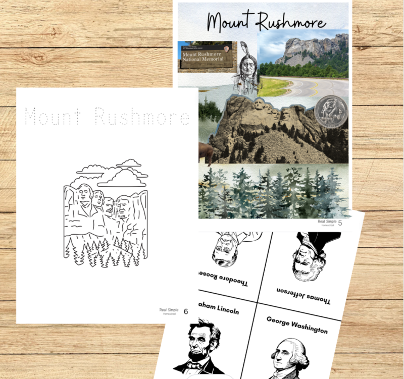 Mount Rushmore Interest Study Lesson